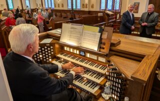 Rodgers 351M, Christ Church, Randy Sheets at console
