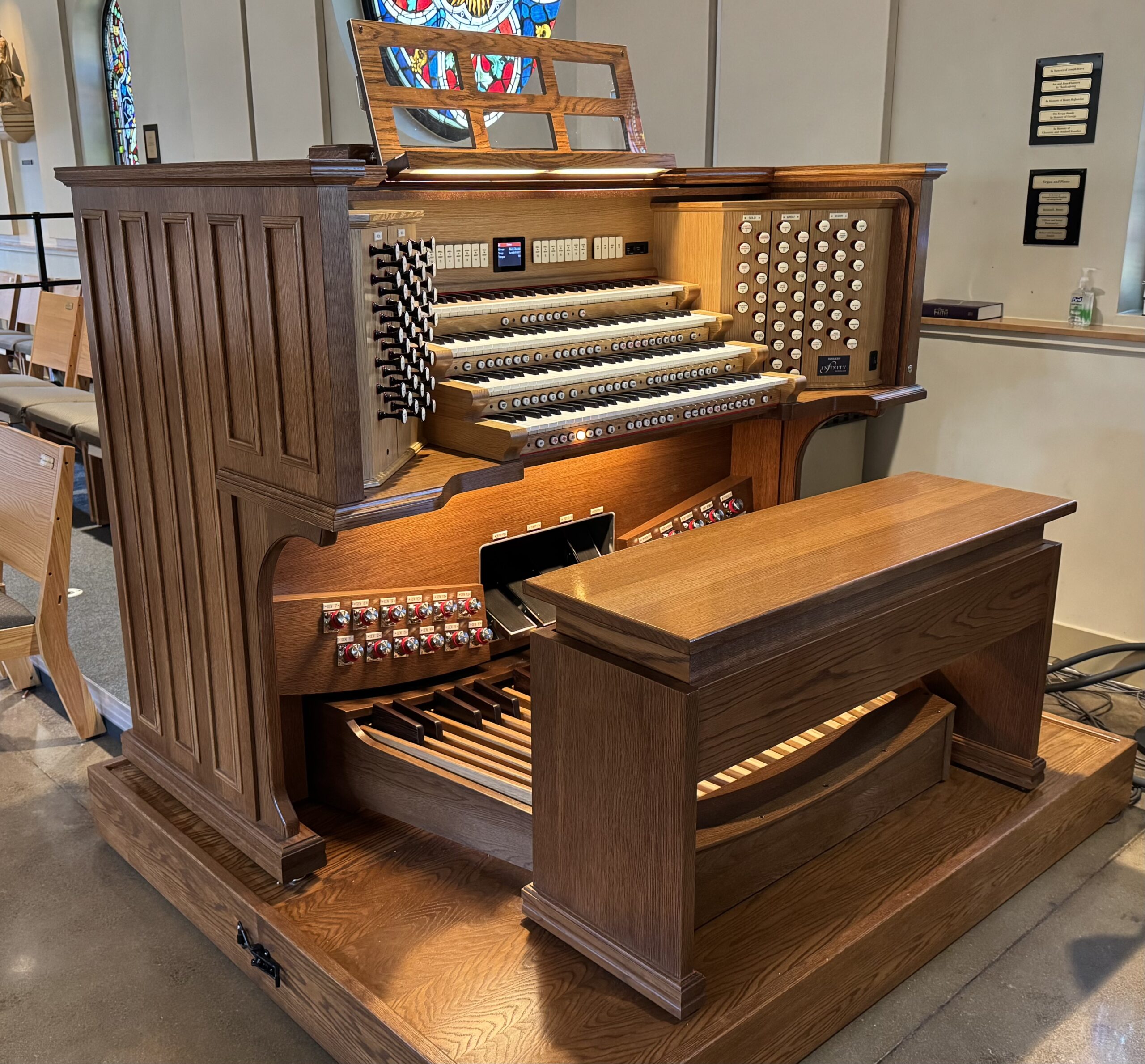 Rodgers Infinity 489 at St. Michael's Catholic Church, Murrells Inlet, SC