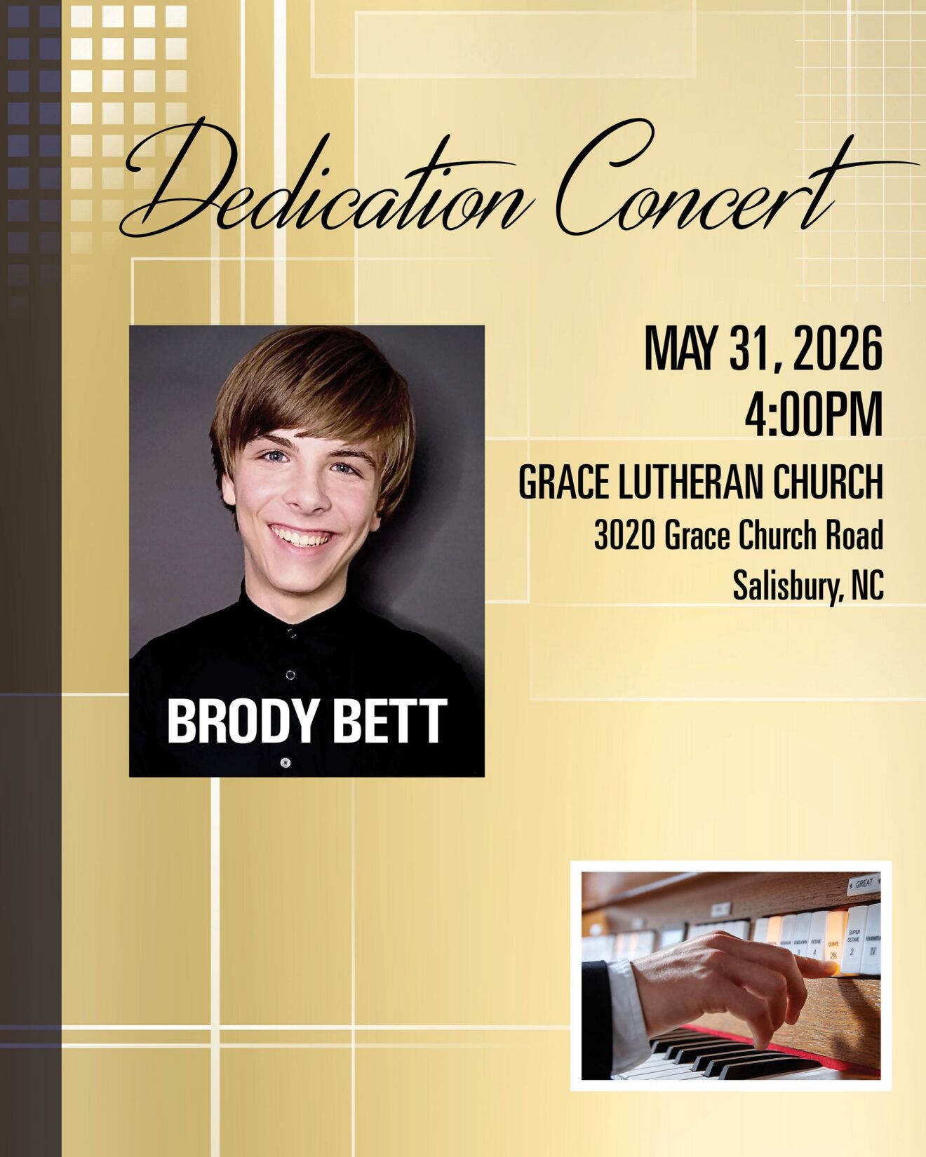 Brody Bett IN CONCERT